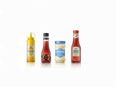 SAUCES (Ketchup, Mayonnaise, BBQ, Hot Sauce etc.)